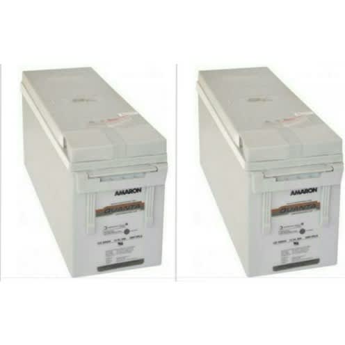 200 Ah Amaron Quanta Battery, 2 Units Package