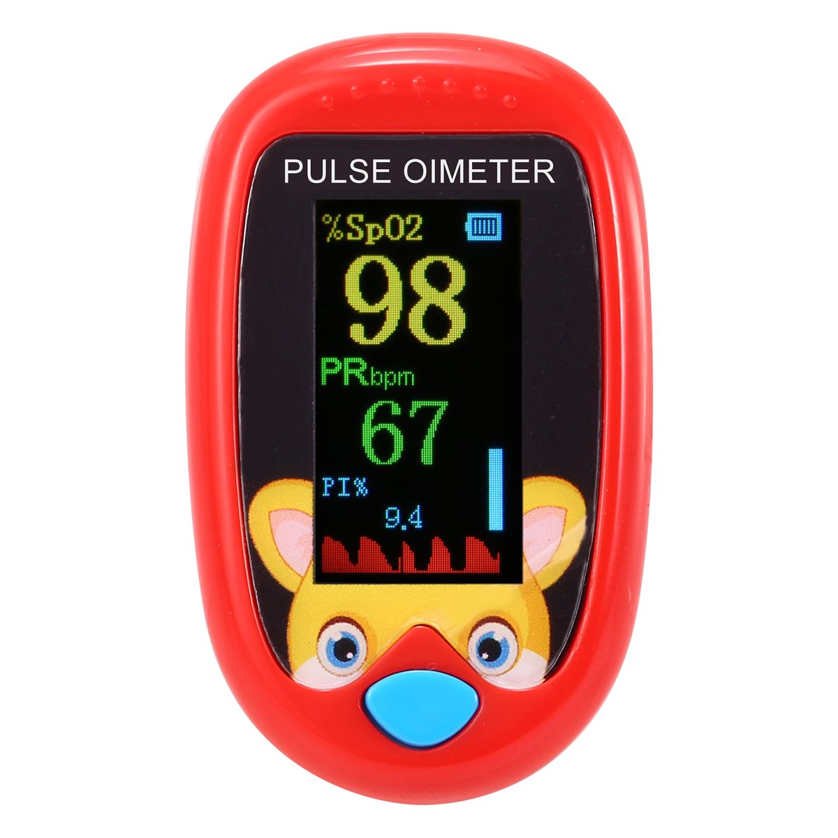 Children Pulse Oximeter Fingertrip Mini SpO2 Monitor Oxygen
