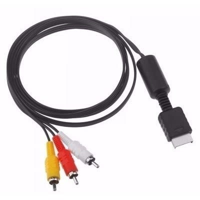 Av Composite Audio Video Cable For Sony Ps2 & Ps3 Console