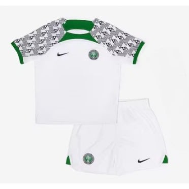Kids Nigeria 2022 Away Jersey Kit