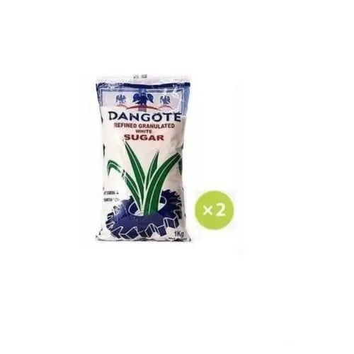 Vitamin A Fortified Refined Granulated Sugar - 1kg X 2 Packs