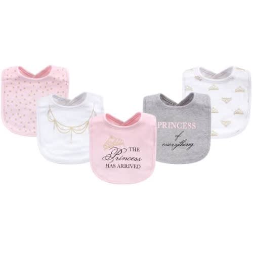 Princess Has Arrive Set Of 5 Bibs