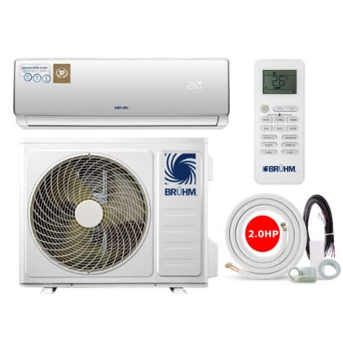2.0hp Split Unit Air Conditioner + Installation Kit - 18000btu