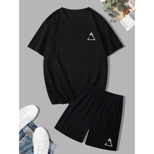 Men's Casual Wear Short And Top