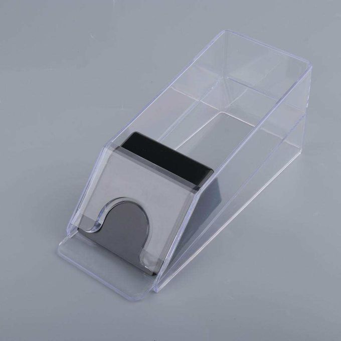 Heavy Duty Plastic 1-4 Deck Blackjack Processing Shoe White / White