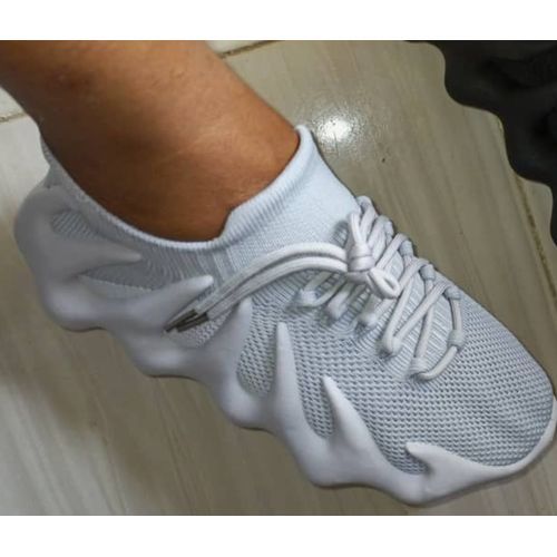 Trendy Breathable Air Mesh Unisex Knitting Sock Sneakers