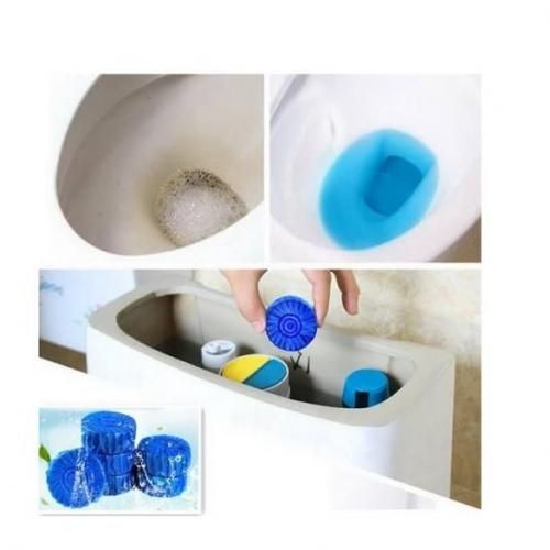 Blue Toilet Block- 10 Pcs