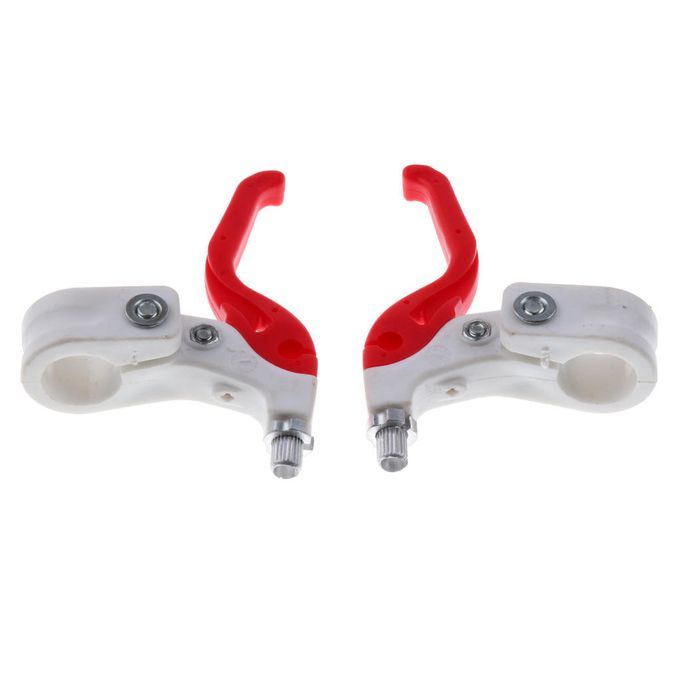 Kids Children Bike Bicycle Brake Lever Pair Brake Lever Set Left Red