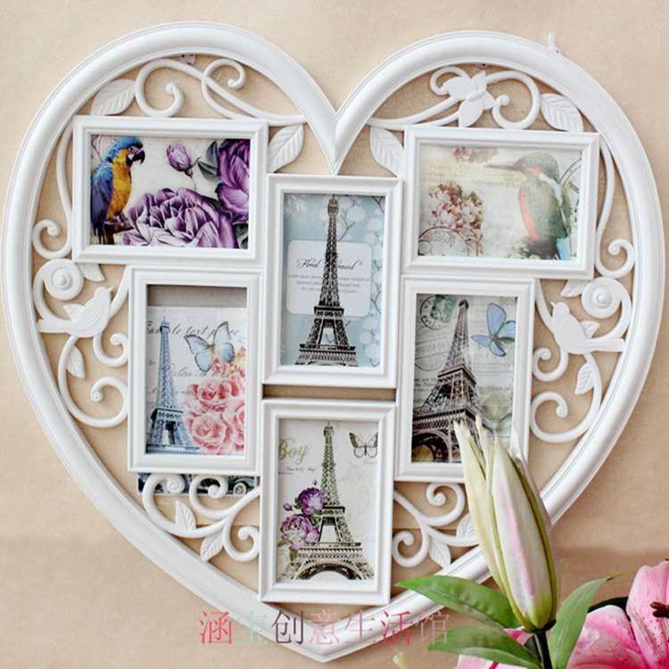 HIGHLY ORNAMENTED AND DECORATIVE PHOTO FRAME