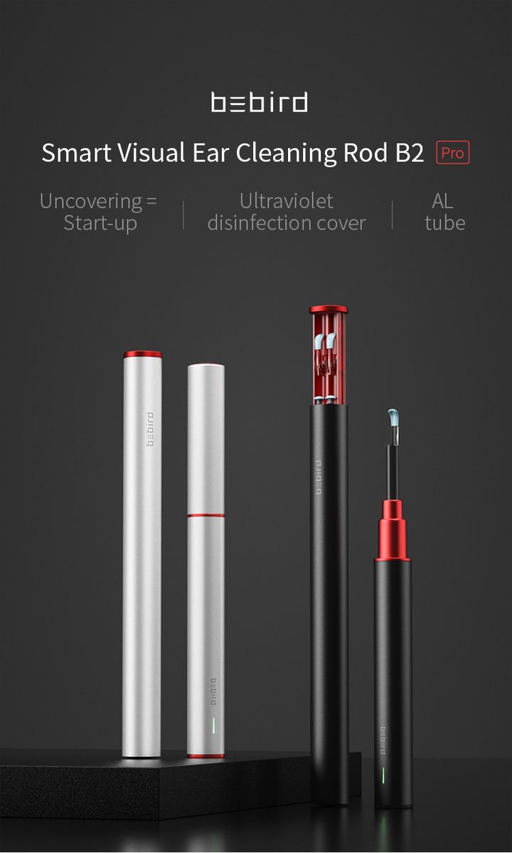 Intelligent High Definition Visual Ear-Stick Endoscope Ear