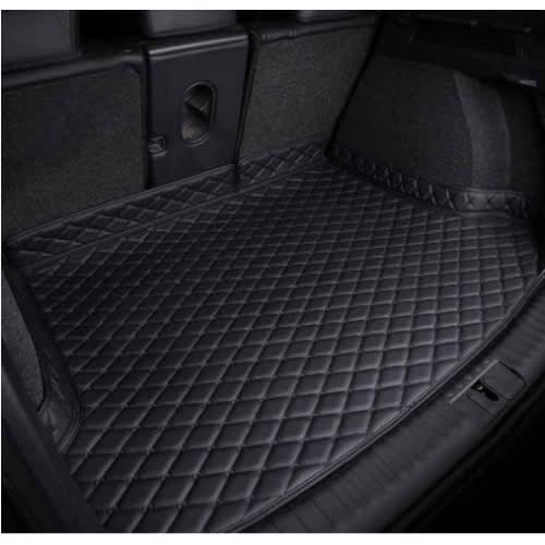 Leather Boot Mat Cover Plain Black Design For Rx350 And Rx330