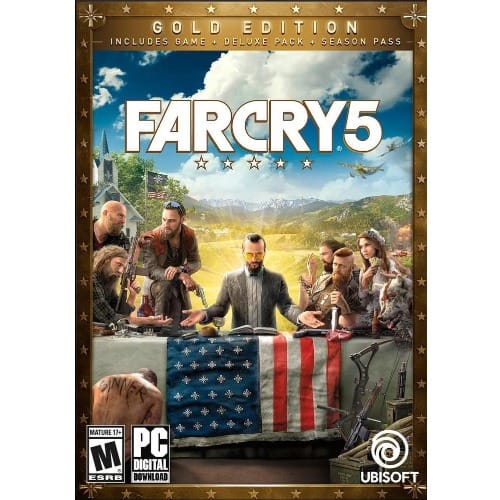 Far Cry 5 Pc Game DVD Disks + Free Gift