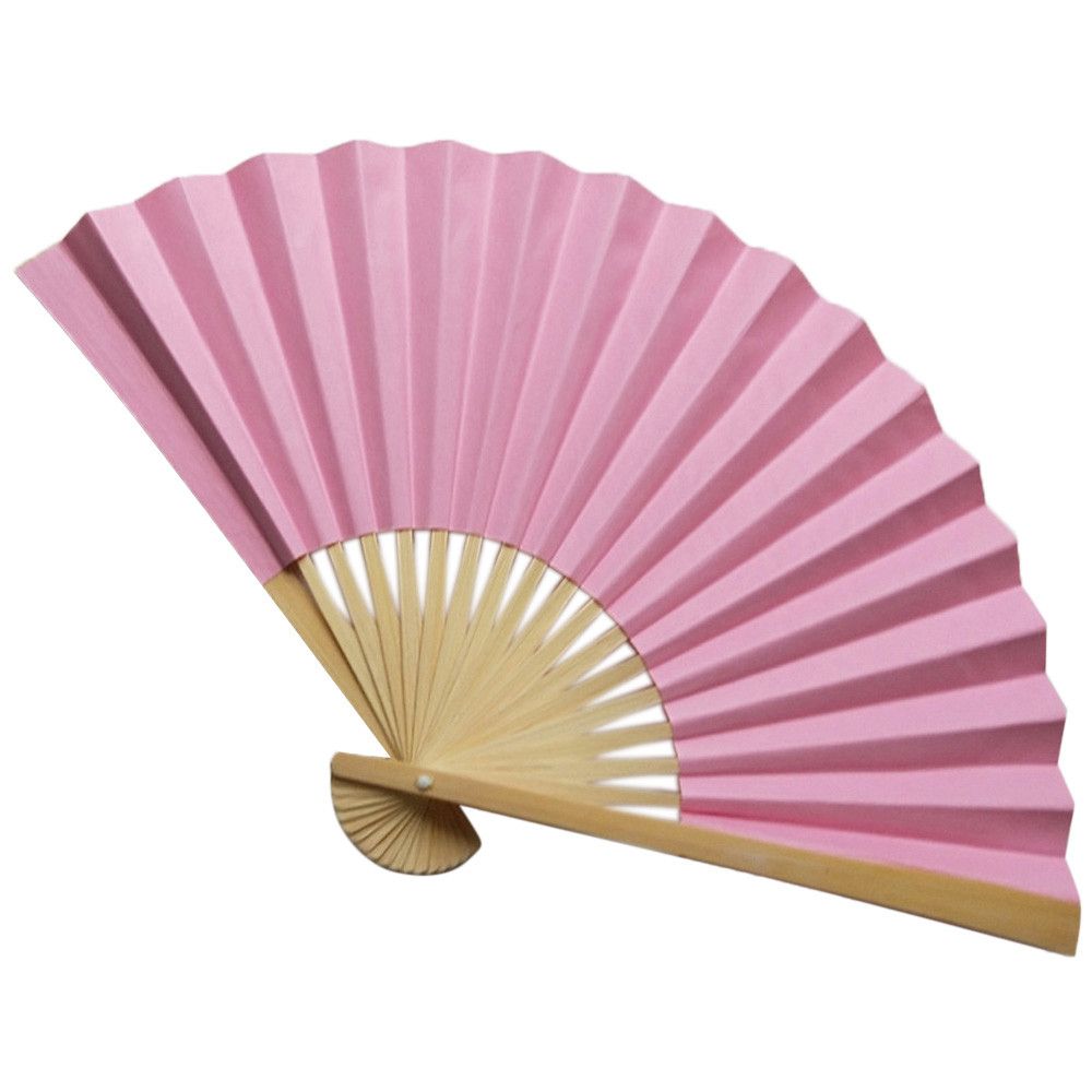 Chinese Birthday Style Bamboo Fan Wedding Home Fan Decor Bamboo Vintage Folding Folding Present Silk Hand Party Fans Hand Held