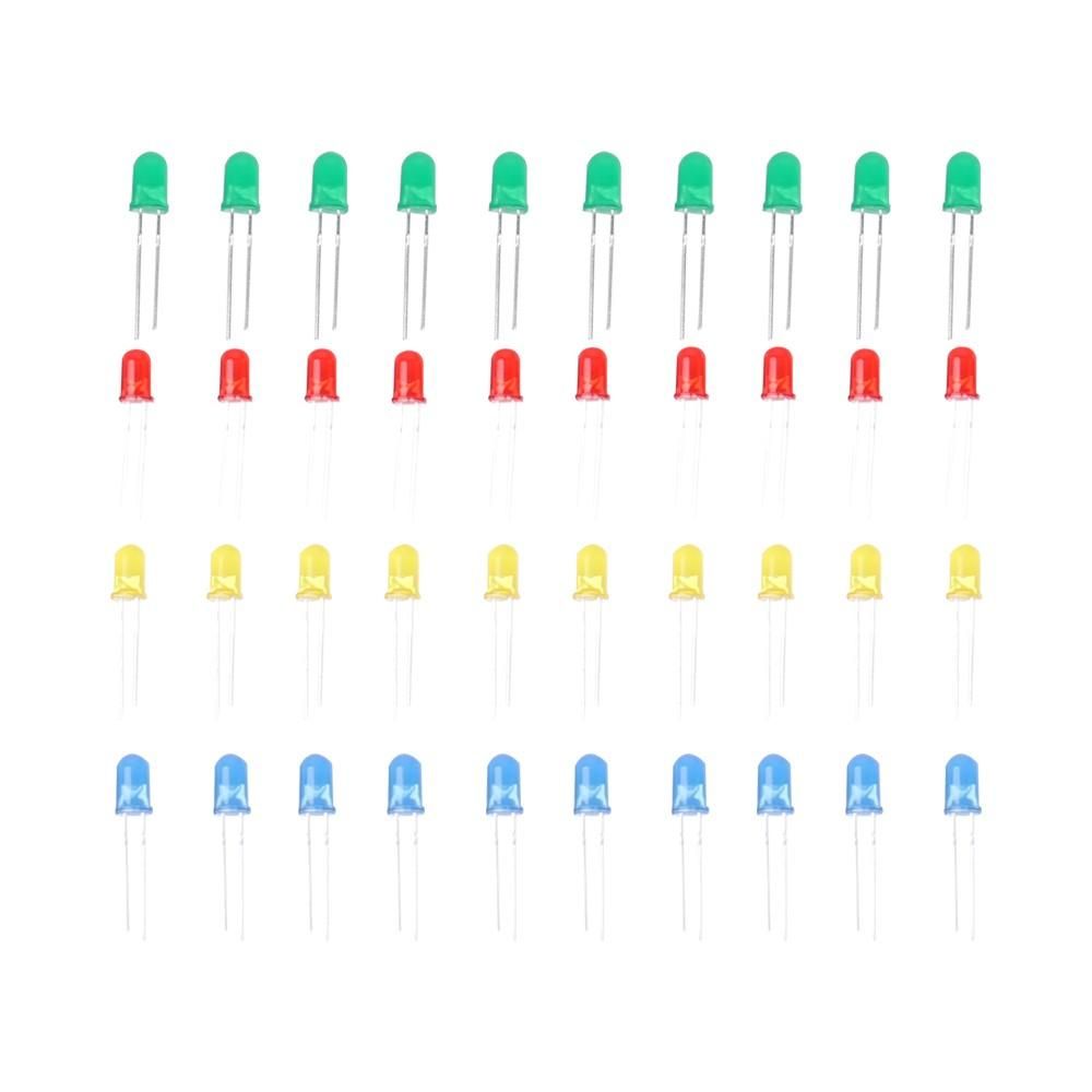 DIY Electronics Component Starter Kit Breadboard Set with Plastic Box