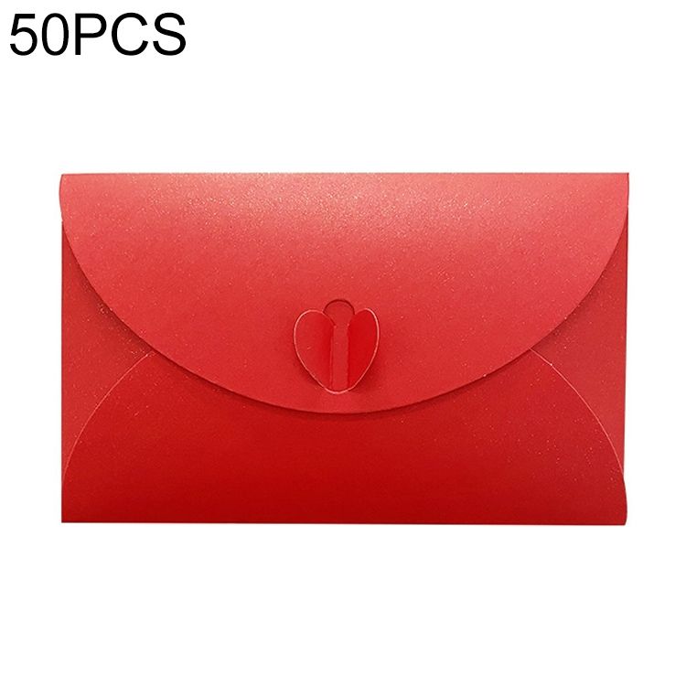 50PCS Paper Hot Stamping Envelope Invitation Lett