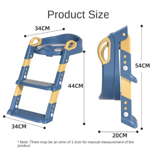 Children's Training Toilet Ladder Seat For Potty Age 2 To 8