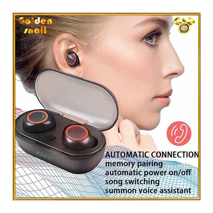A3 T WS Bluetooth Earphone Call Earbuds Sports HiFi Stereo Headphone Sound Touch Control Headset