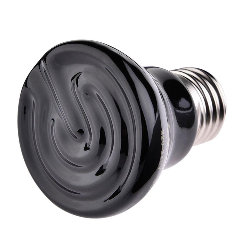 Pet Heating lamp Black Infrared Ceramic Emitter Heat Light Bulb Pet Brooder Chickens Reptile Lamp