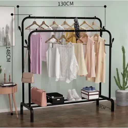Double Pole Clothes Hanger