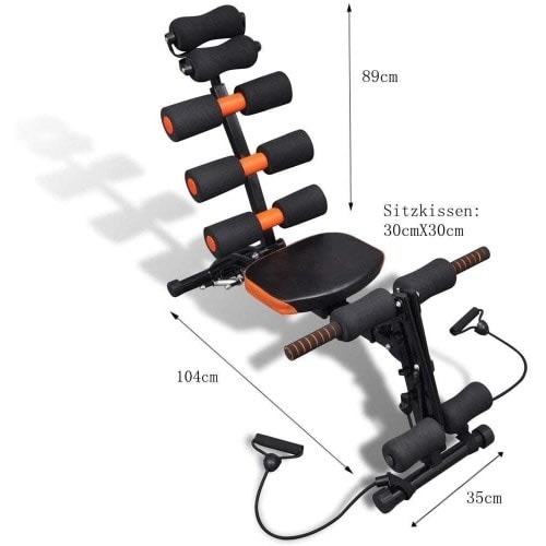 Seven Pack Abs Exercise Machine Abdominal Care Bench Home Gym
