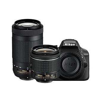 D3300 Dslr Camera With 18-55mm & 70-300mm Lens