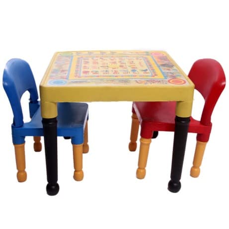 Detachable Kids Table for Reading and Dining with 2chairs