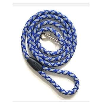 Reflective Dog Leash - blue