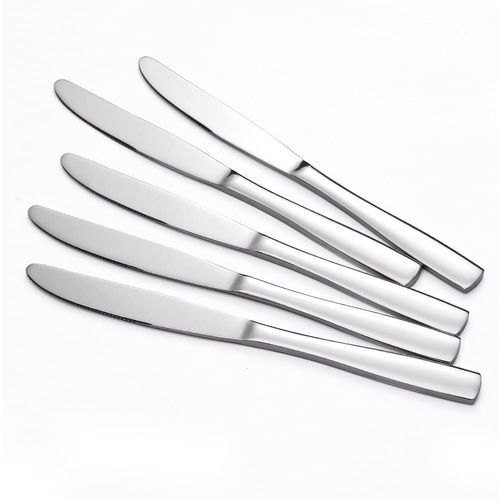 Stainless Steel Dinner Knives - Set Of 6 Pieces
