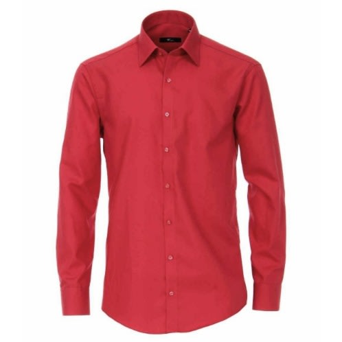 Men's Formal Dress Shirt  - Red