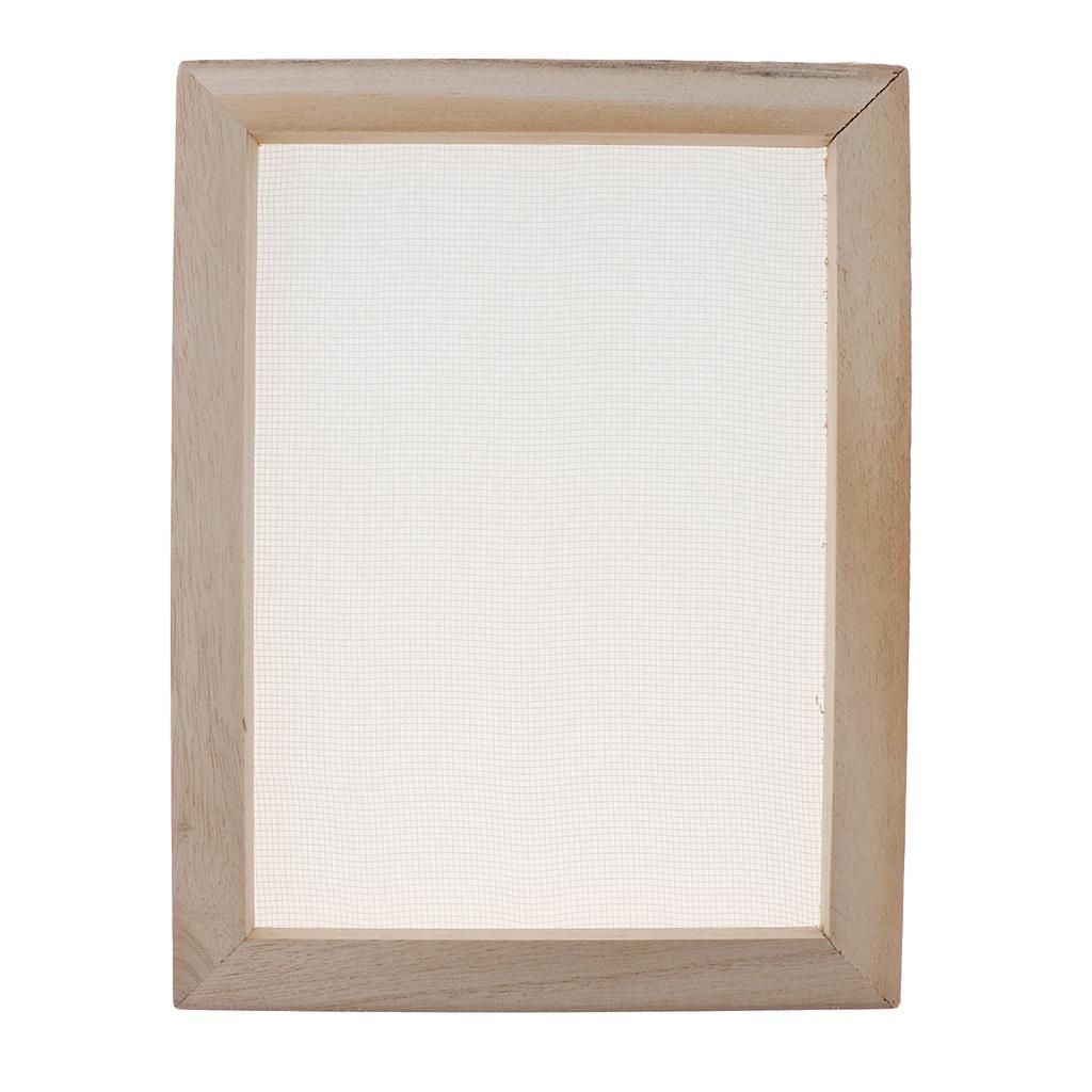 DIY Paper Making Mold Frame Screen Tool Paper Handcrafts Mould For