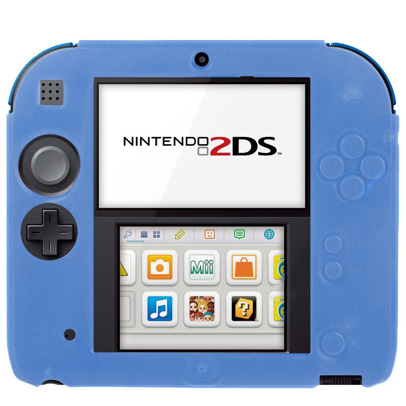 Pure Color Ultra Thin Silicone Case For Nintendo 2DS