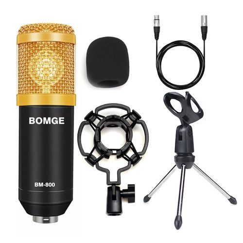 Professional Studio Microphone BM800 3.5mm Wired Microphone