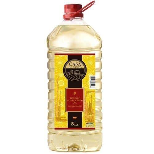Refined Sunflower Oil 5 Litres - Carton Of 4