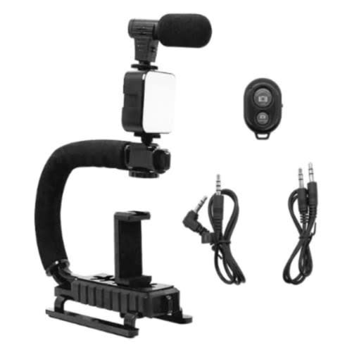 Ay-49u Video Creation And Streaming Kit With Microphone For Camcorder