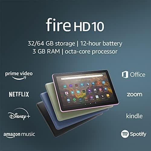 Fire Hd 10 Tablet - 16GB RAM - 32GB ROM
