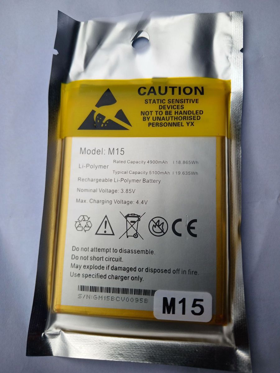 Genuine Replacement Battery For M15