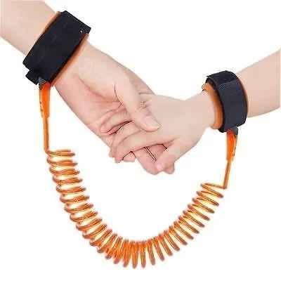 Children Anti Lost Safety Wrist Strap - 2m - Orange