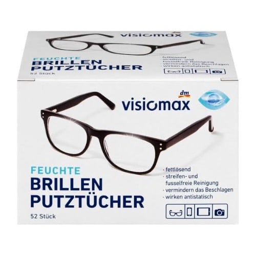 Moisture Glasses Cleaning Clothswipes - Feuchte Brillen  Putztucher - 50pcs