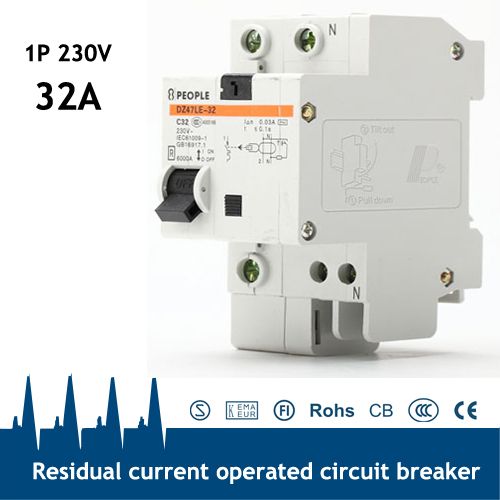 DZ47LE-63 Residual Current Operated Miniature Circuit