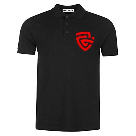 Accolades Logo Polo T-shirt - Black