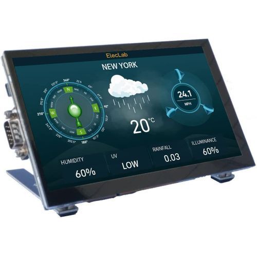 ElecLab Raspberry Pi Touchscreen Monitor 7 Inch DSI