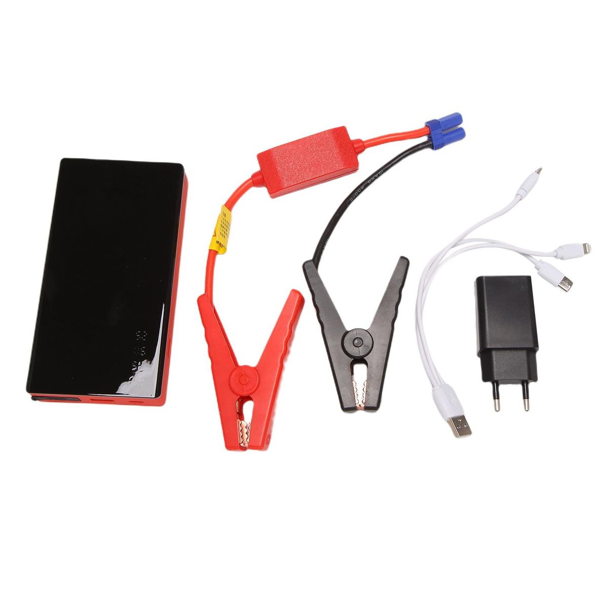 Car Jump Starter, 600A Peak 12V Output Portable Battery