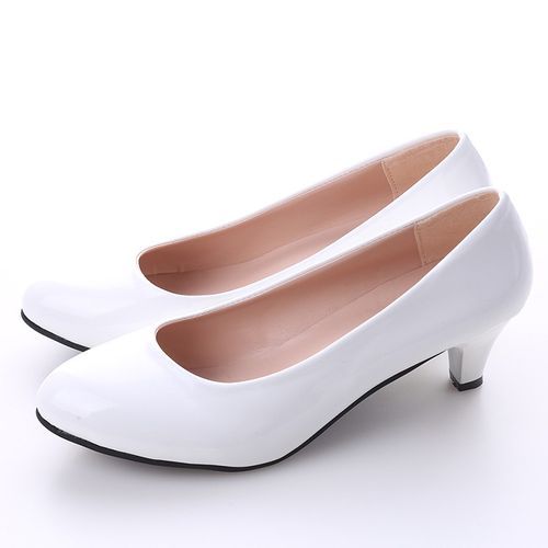 Shoes Ladies Pumps Medium Heel Nude  High Heels Weeding Shoes Women Office Work  Pumps Party Shoes