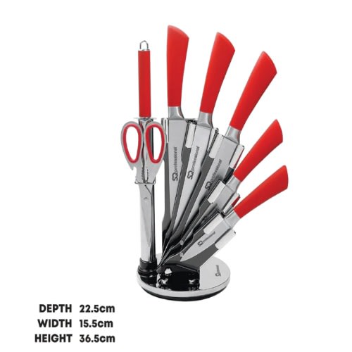 Stainless Steel Knife Set - 8pcs