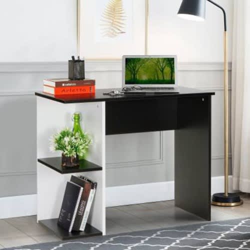 Black & White Office Computer Desk