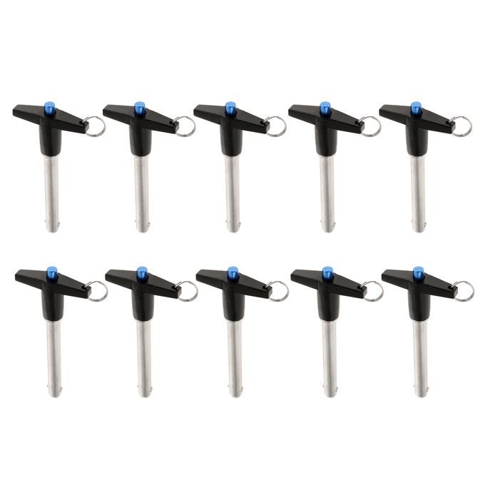 10x Thandle Ball Lock Pins Safety Pins Socket Pins With Ball Lock