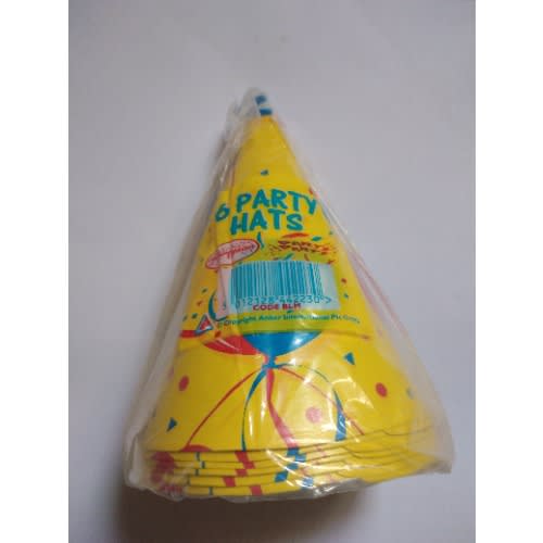 6 Pieces Party Hats