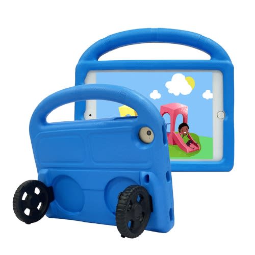 Back Case With Wheel Kickstand For iPad Air 1 & 2 -9.7 Inches