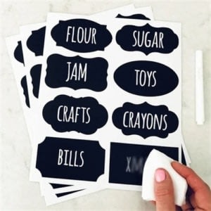 Adhesive Labelling Sticker With Pen-24 Pcs