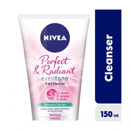 Perfect & Radiant 3 In 1 Face Cleanser For Women - 150ml